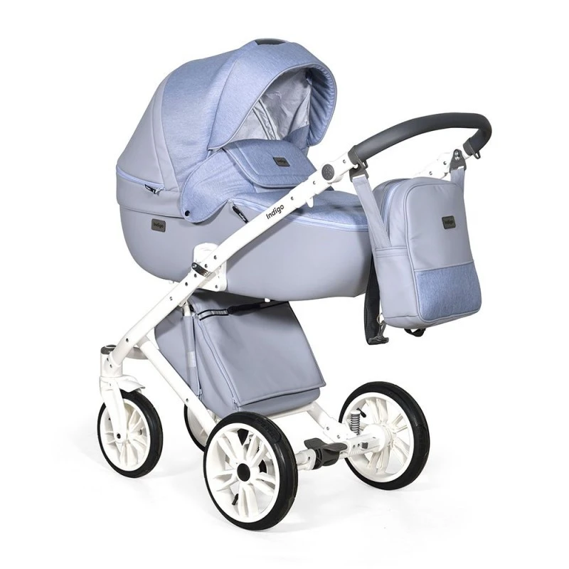 Бебешка количка Baby Giggle,Porto, 2в1, 06 Син